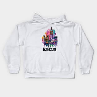 London Skyline Kids Hoodie